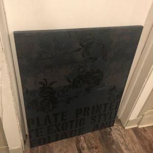 Black Art Deco Walk Art